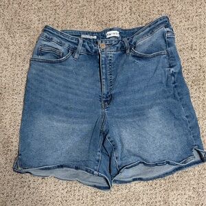 Ava & Viv Women's Jean Shorts - Classic Blue